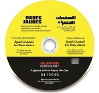 Annuaire Sur CD PAges Jaunes Algérie