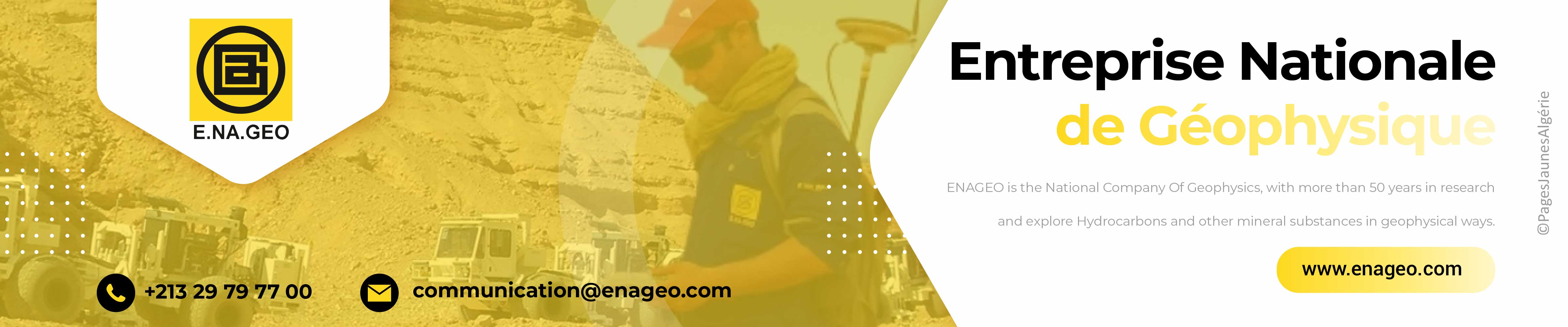 ENTREPRISE NATIONALE DE GÉOPHYSIQUE