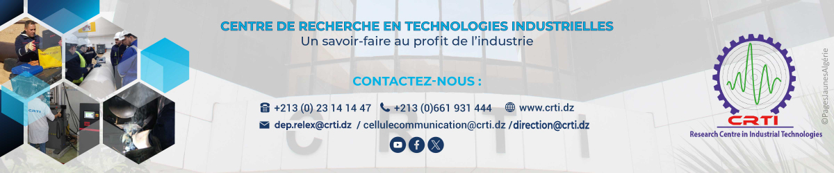 CENTRE DE RECHERCHE EN TECHNOLOGIES INDUSTRIELLES