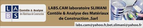 Laboratoire SLIMANI Contrôle & Analyse des Matériaux de Construction